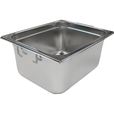 REDFOX Gastronádoba GN 1/2 so zasúvacími uchami - hĺbka 150 mm - nerezová