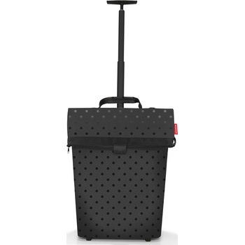 Reisenthel Количка за пазаруване Trolley на точки M, черна (NT7076)