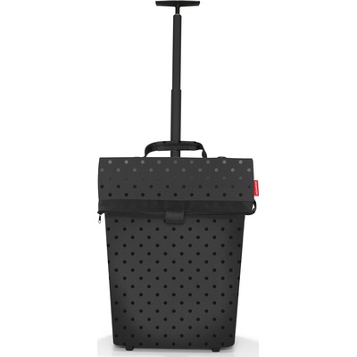 Reisenthel Количка за пазаруване Trolley на точки M, черна (NT7076)