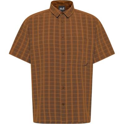 Jack Wolfskin Мъжка риза с копчета Jack Wolfskin Meseta Shirt - Check Autumn Leaves - размер 3XL (033-3067-0116)