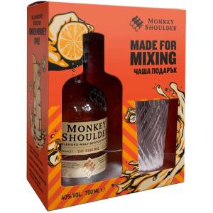 Monkey Shoulder с чаша - малцово шотландско уиски 700ml 700 ml