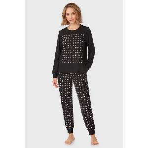 DKNY ДАмска пижама DKNY Loew Key Festive II с дълги крачоли (YI80140_pyz)