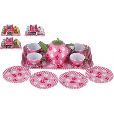 Teddies Čajová sada riadu plech 14 ks