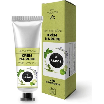 LEROS HYDRATACNÍ KREM NA RUCE ŽIVEL VZDUCH s mátou a bergamotem 30 ml