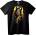 NOONEBRAND Тениска Рогата Богиня - 2XL, Black