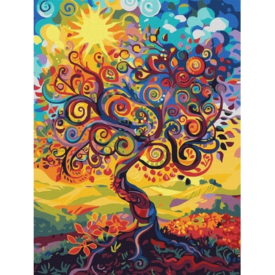 Ideyka Ideyka Malování podle čísel Strom života art_selena_ua 30 x 40 cm
