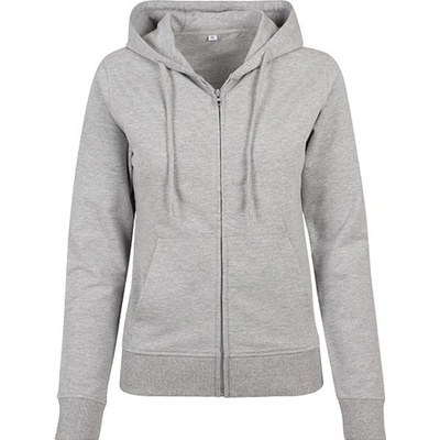 Build Your Brand dámska mikina BB009 Heather Grey