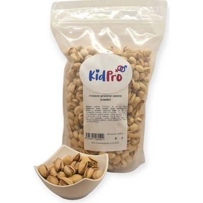KidPro Pistácie pražené solené Jumbo 1000 g