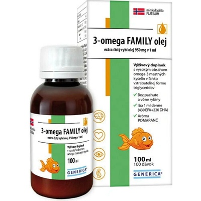 Generica 3-omega family olej 100 ml