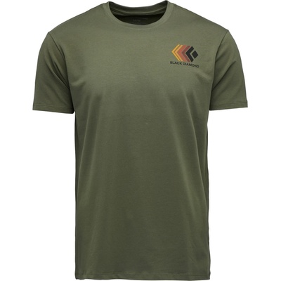 Black Diamond Мъжка тениска Black Diamond Faded S/S Tee T-shirt - Tundra (216-2846-0414)