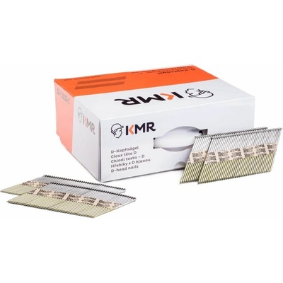 KMR - REICH REICH - KMR | Hladké hřebíky na pásu 34° – pozink, 2,8–3,4 mm, délky 50–100 mm Délky: 80 mm, Velikost/počet ks v bal.: 3000 ks, Varianta: Hladké