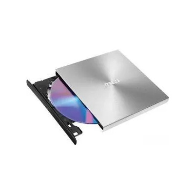 ASUS ВЪНШНО usb dvd ЗАПИСВАЩО УСТРОЙСТВО asus zendrive u9m ultra-slim, usb type-c + usb 2.0, СИВ, dvd-rw-asus-08u9m-u-sl