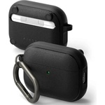 Ringke Силиконов удароустойчив калъф с карабинер съвместим с MagSafe за Apple AirPods Pro 3 - Ringke Magnetic Onyx Case (черен) (KF2358540)