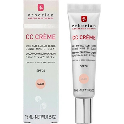 Erborian Rozjasňující CC krém SPF30 High Definition Radiance Face Cream Clair 15 ml – Zboží Dáma