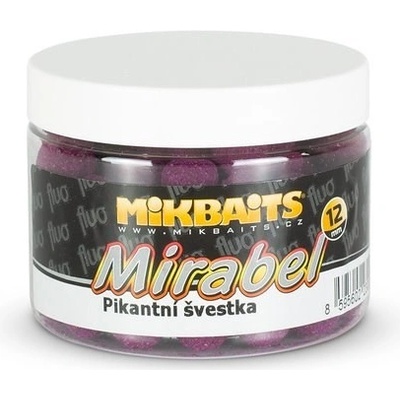 Michal Kučera MIKBAITS Mikbaits Mirabel Fluo boilie 150ml - Pikantní Švestka 12mm