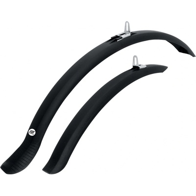 blatníky FORCE 26 28" prodloužené, plast, černé