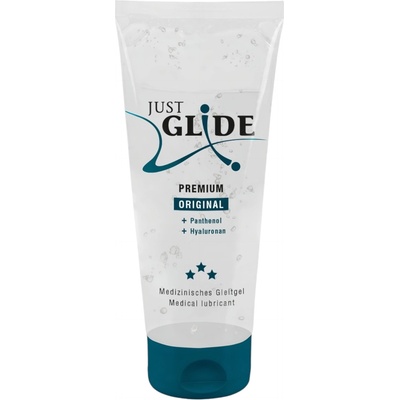 Just Glide Premium Original - веган, лубрикант на водна основа (200ml)