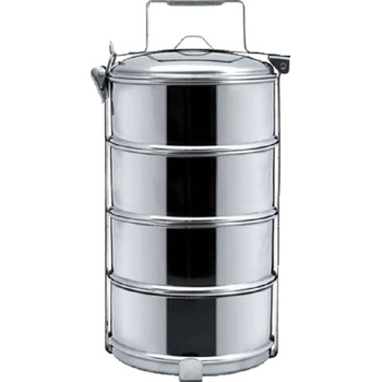 Jídlonosič nerez 4 patra 16 cm