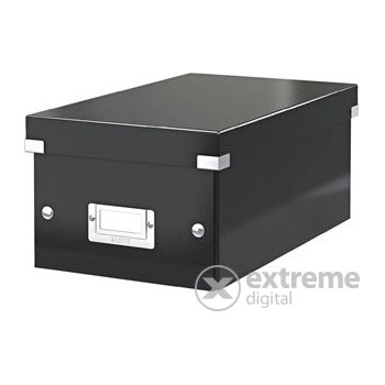 Leitz Krabice na DVD Click & Store, Černá
