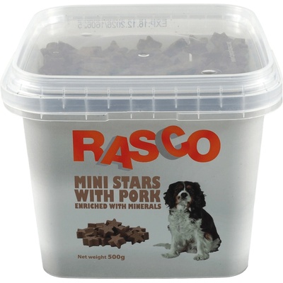 Rasco Maškrta mini hviezdičky s bravčovým a minerálmi 0,7cm 500 g