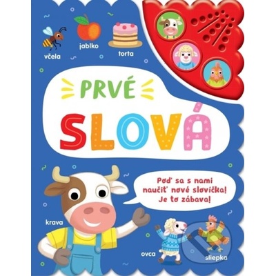 Prvé slová - 3 zvukové tlačítka - Rebo