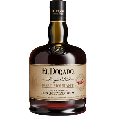 El Dorado Single Still Port Mourant 2009 40% 0,7 l (holá láhev)