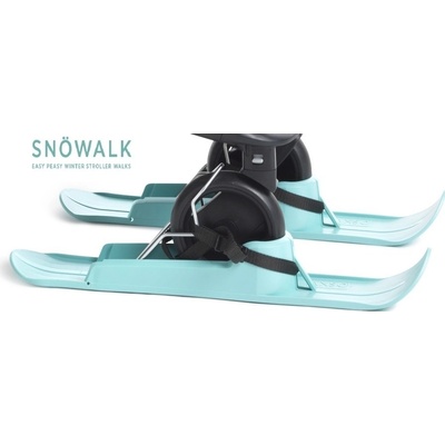 Snowalker univerzální lyže ke kočárku Modrá 1 pár