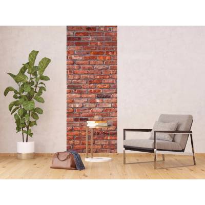 AG design FTNVL-3706 vliesová fototapeta Red Brick Wall rozměry 90 x 270 cm
