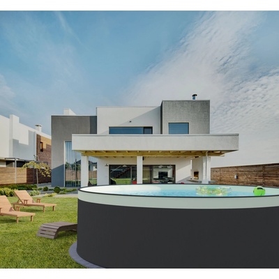 Planet Pool ANTRAZIT/Sand 350x90 cm