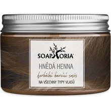 Soaphoria Henna barva na vlasy Hnědá 150 ml