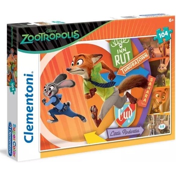 Clementoni Clementoni: Зоотрополис 2025 - пъзел от 104 части (25081)
