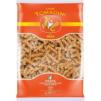 Tomadini semolinová celozrnné těstoviny Fusilli 0,5 kg