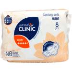  CLINIC дамски превръзки, Ultra, Памук, Super, 8 броя