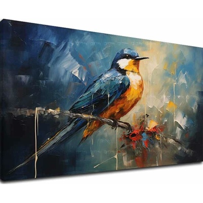 Obrazy vtáky Ranný Speváčik - 40x60 cm