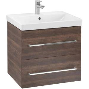 Villeroy & Boch Avento - Шкафче за умивалник, 58x51x45 см, 2 чекмеджета, Arizona Oak A88900VH (A88900VH)