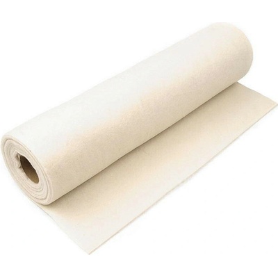 Stoklasa Filc / plsť 730123/02 jednobarevný, krémový, š. 41cm, 215g/m2, tloušťka 1-1,4mm (látka v metráži)