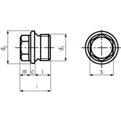 zátka M12x1.5 A4 NEREZ vypouštěcí DIN 910 [1 ks] – Hledejceny.cz