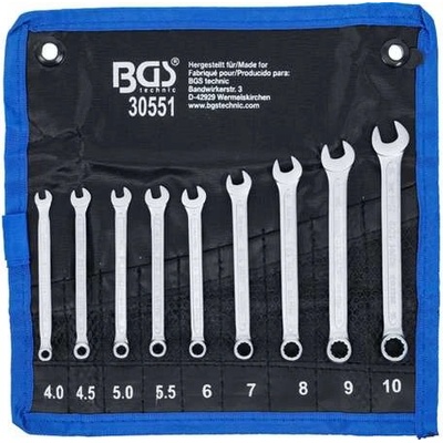 BGS technic Sada očkoplochých klíčů 4 - 10 mm 9 dílů BGS 30551