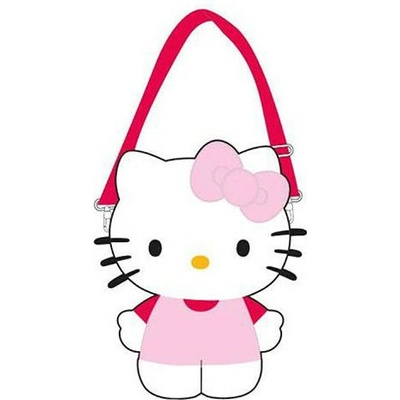 Cerda Dívčí kabelka HELLO KITTY crossbody 30 cm