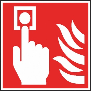 Velkoformátová tabulka - Požární hlásič