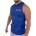 Musashi Потник с качулка - Син / Tank Top with Hoodie - Blue M