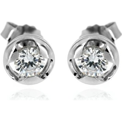 Zlatnictví U Kostela náušnice s výrazným zirkonem 7960