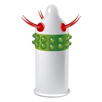 Image 1 of EGZO Uncle Bob Stimulating Condom 1 pc