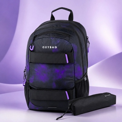 oxybag Studentský batoh + etue OXY Sport Grunge Girl