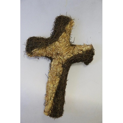 Kříž proutí 2, 40 cm