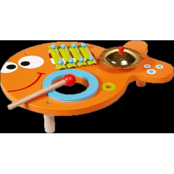 Scratch hudební stolek 3v1 Rybička