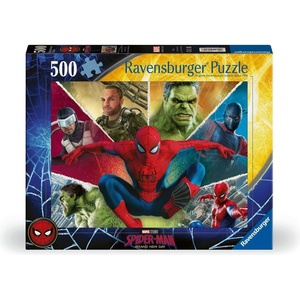 Ravensburger Пъзел Ravensburger от 500 части - Спайдър-Мен: Нов ден (12001892)