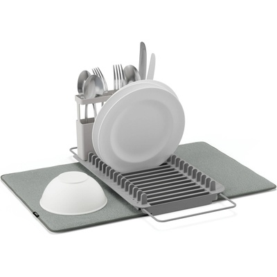 Odkapávač nádobí Umbra UDRY OVER THE SINK 57x51cm šedý