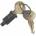 BFT Discharge pad with 2 keys (I100017 10001) for BFT Deimos BT A and ULTRA