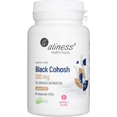 Aliness Black Cohosh Cimicifuga racemosa 300 mg 90 Veg kapsúl